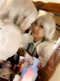 cosplay美女套图 c77 Sakuya Izayoi　白丝假发扮相(1)(40)